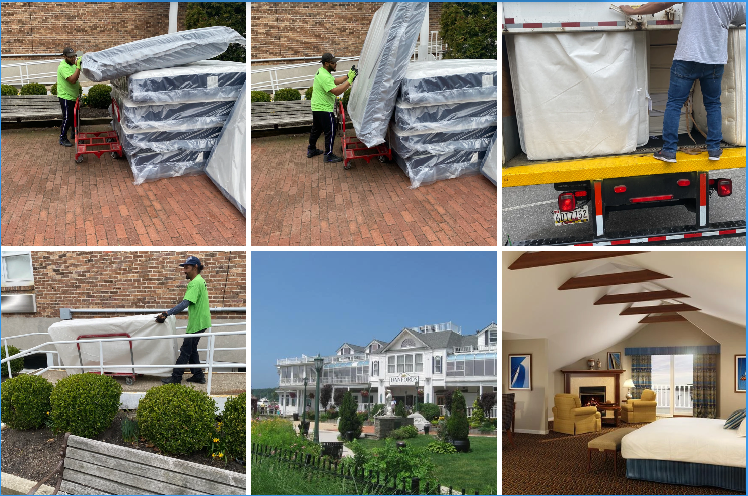 Danfords Hotel and Marina Mattress Recycling Project